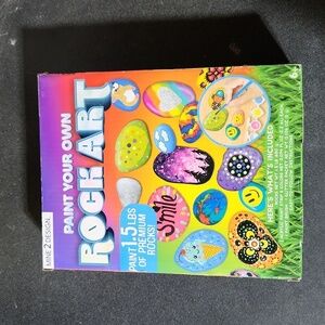 NWT Kids Paint Your Own Rock Art Kit